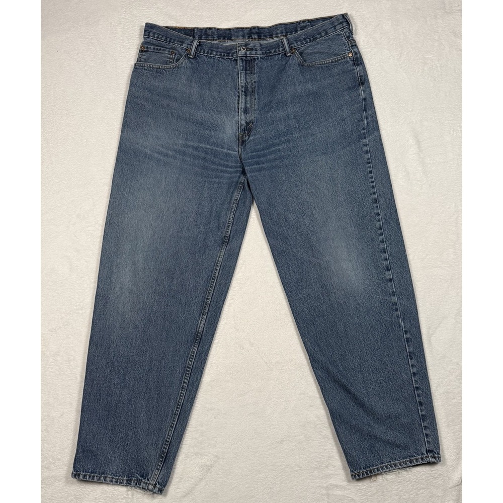 Levis 560 Jeans‎ Mens 44(42)x34(32) Loose Comfort Fit  Denim Blue Medium Wash